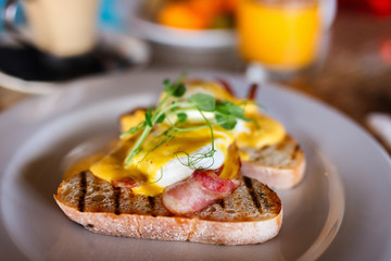 Delicious breakfast