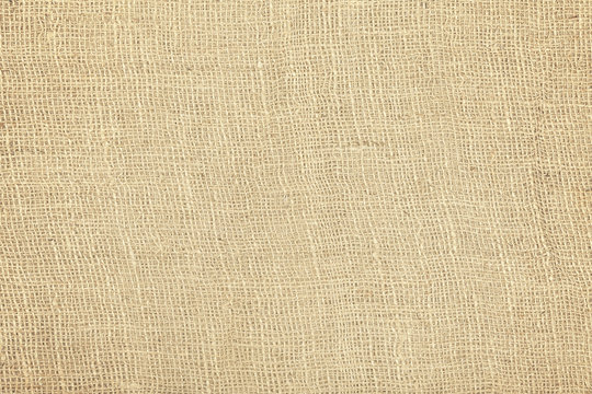 Rough Jute Fabric Natural Texture Or Background