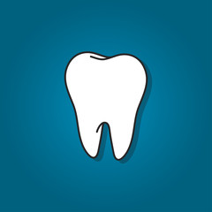 White tooth icon