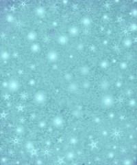 Christmas  background with snowflakes