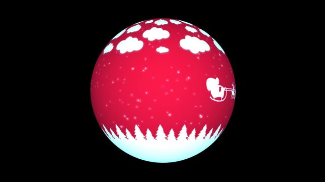 Christmas ball without background