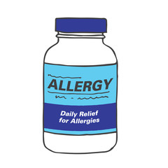 Allergy Medication for when you Get Itchy, Watery Eyes, Sneeze, and Cough from Seasonal Allergies. The Capsules, Gel Tabs, or Tablets will Make Feel Healthy and Strong. The Drug Relieves Alergies!