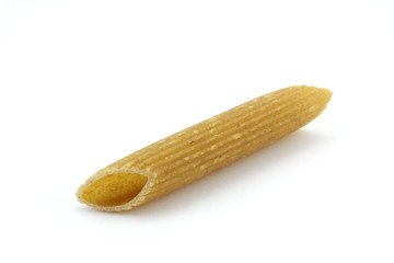 pasta close up isolated in studio