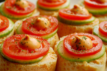 small sandwiches