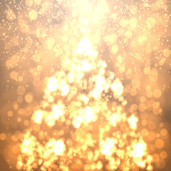 Abstract circular bokeh background