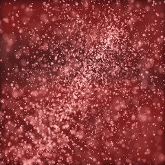 Abstract circular bokeh background