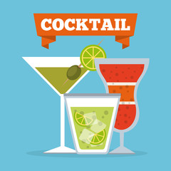 Drinks with her own glasses design 