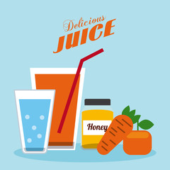 Drinks with her own glasses design 