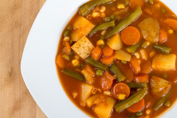 vegetable stew bowl