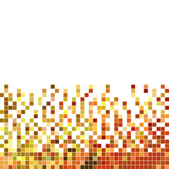 abstract vector square pixel mosaic background