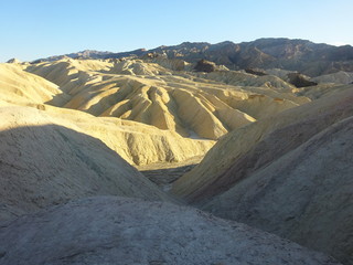 Vue sur la vallée de la mort