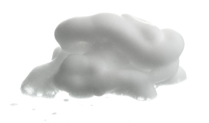 Shave foam (cream)  isolated on white