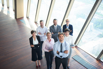 diverse business people group