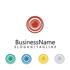 photography vector logo icon