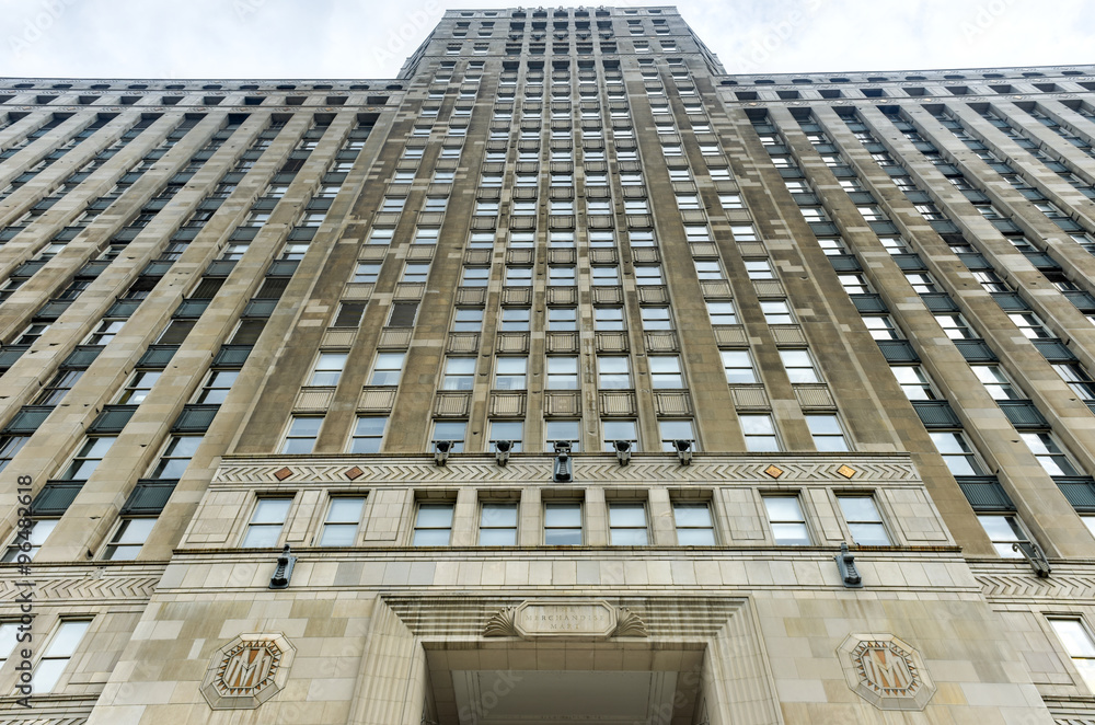 Wall mural merchandise mart - chicago