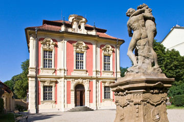 Fototapeta na wymiar Museum of Antonin Dvorak (Michna chateau), New Town, Prague, Czech republic