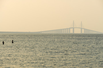 Sunshine Skyway Bridge - Tampa Bay, Florida