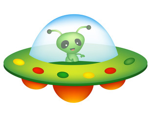 UFO and alien