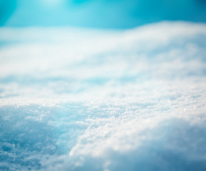 Snow abstract background.