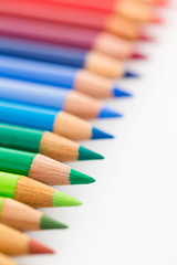 Fototapeta premium Group of Colour pencil
