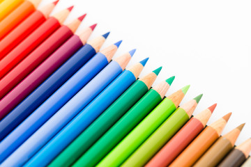 Colourful pencil