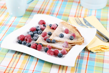 Delicious pancakes