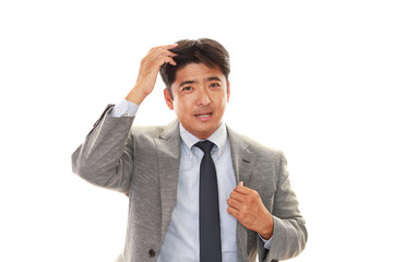 笑顔のビジネスマン