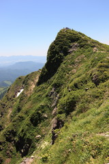 Fototapeta premium 山と青空