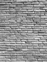 gray old brick wall