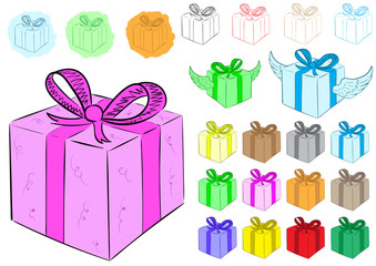 Clipart with gifts