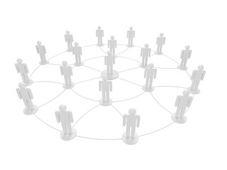 social network concept