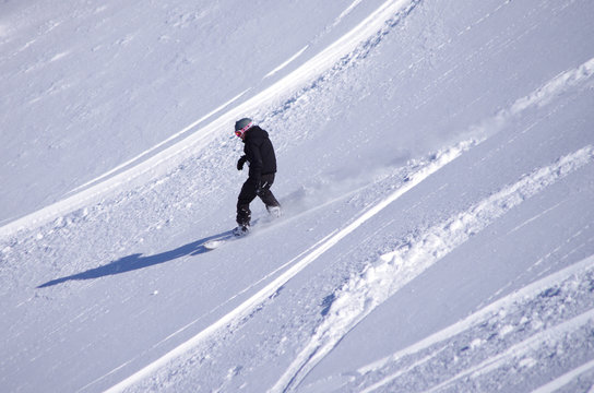 freeride en snowboard