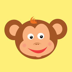Cute Monkey Face