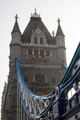 Fototapeta na wymiar Tower Bridge Close Up