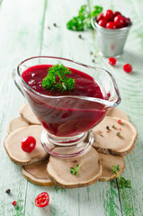 Cranberry sauce for meat