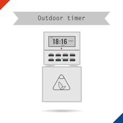 Outdoor timer for phyto light