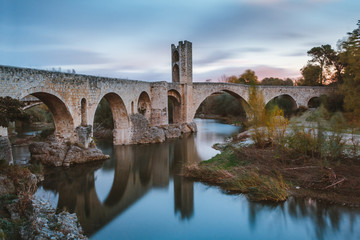 Fototapeta na wymiar Medieval bridge