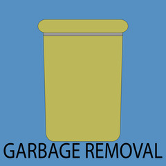 Garbage removal icon