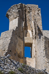 Castle of Morano Calabro. Calabria. Italy.