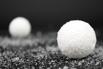 Schneeballschlacht!