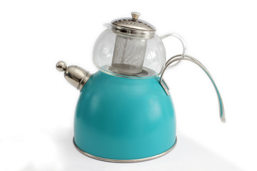 Tea Kettle with Clipping Path 