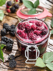 Blackberry confiture.