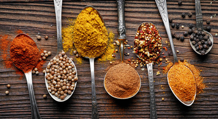 various spices