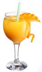 Orange juice. File contains clipping paths.