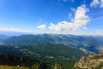 Naklejka premium Mountain panorama, Italy