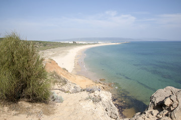 Fototapeta na wymiar Beach at Barbate, Cadiz, Andalusia, Spain