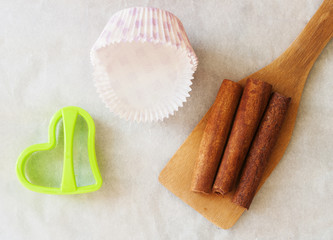 Baking Christmas cookies