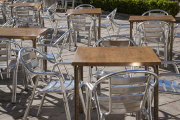 Cafe Table and Chairs