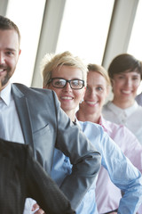 Obraz premium diverse business people group