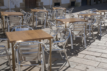 Cafe Table and Chairs